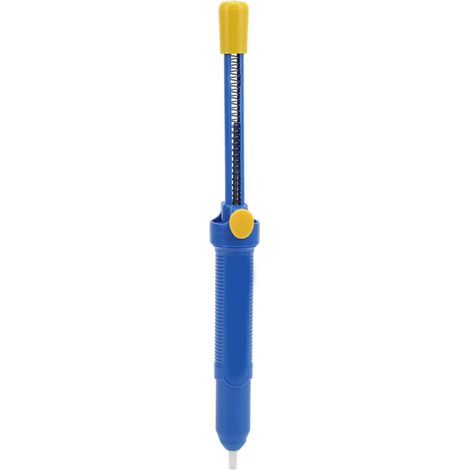 Leistungsstarke manuelle Lötpumpe, elektronische Lötpumpe, einfach zu bedienen (BLAU)