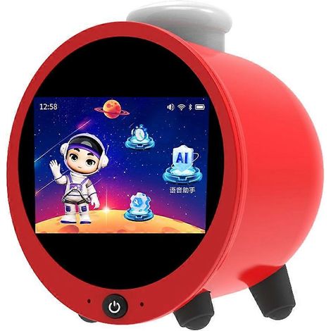 Réveil sonore IA avec minuteur de dialogue WiFi, réveil électronique amusant avec écran tactile LCD, décoration de bureau (1/5)