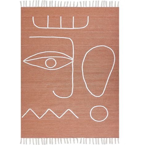 Outdoor Rug YAVU Light Red 140 x 200 cm