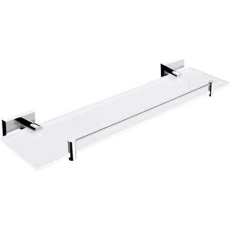 Nimco Keira - Regal mit Laufstall, 50 cm, mattiertes Glas/Chrom KE 22091BX-50-26 (1/2)