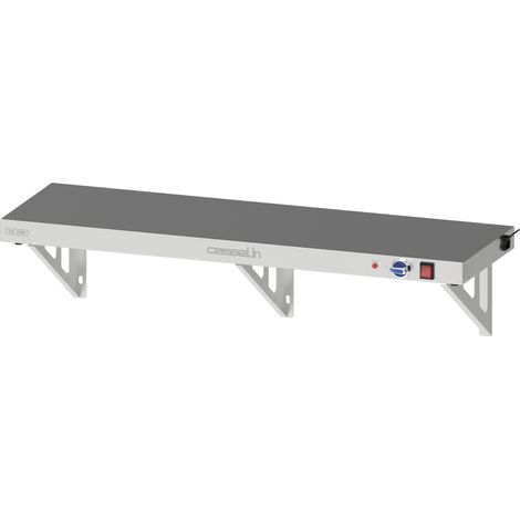 Étagère chauffante murale professionnelle - GN 2/1 - 900W - Casselin