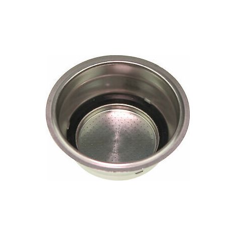 Filtro de dos tazas para cafetera espresso, compatible SMEG ECF01 - 063410901
