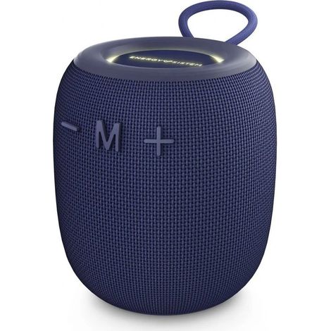Energy Sistem Bloom Altavoz Bluetooth Portatil Pequeño 10W IPX6 Resistente al Agua 18H de Bateria True Wireless Stereo Luces LED RGB con microSD y Asistente de Voz