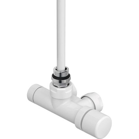 Kit K Pack Robinetterie thermostatisable monopoint (tête à droite) coude Blanc - ACOVA 991551