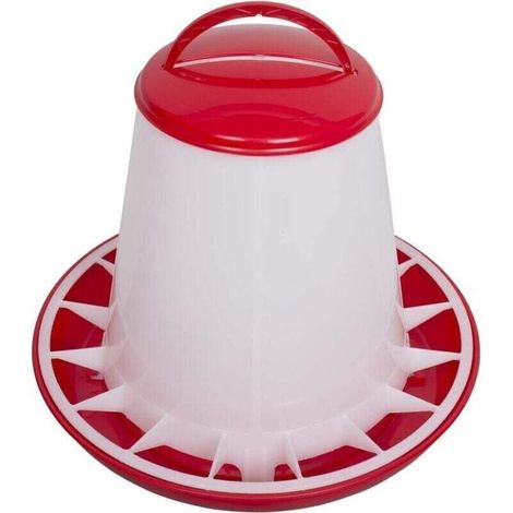 Mangeoire anti-gaspillage pour volailles de 3 kg (1/4)