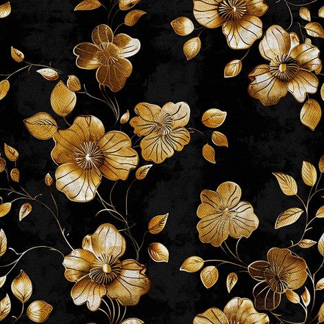 Tela Oxford para decoración de exteriores - Motivo de flores I DX5644 (1/5)