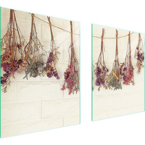 PLACA PROTECTORA DE VIDRIO PARA ESTUFA 85x52 FLORES (1/5)