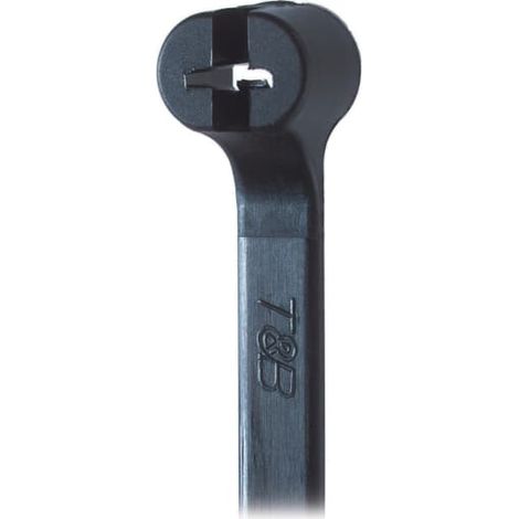 Serre-câbles ABB 366mm x 3,6 mm Noir en Nylon 66 ( Prix pour Paquet de 1000 )