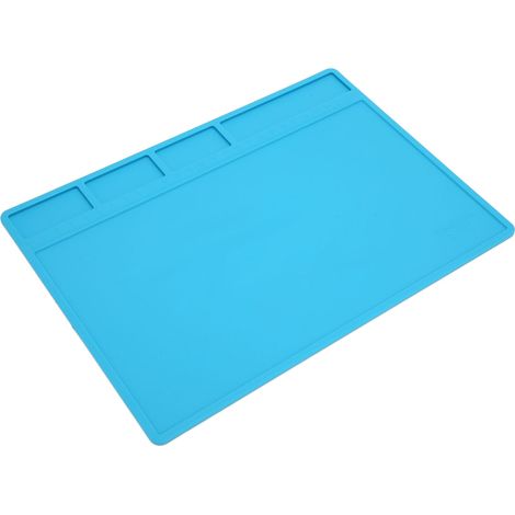Tapis de soudure en silicone antistatique et résistant à la chaleur avec graduation pour l'électronique