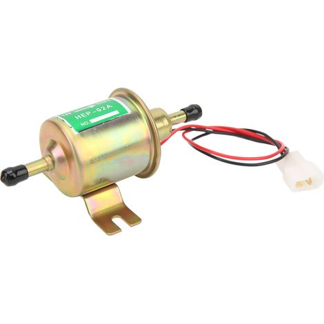 Pompe à carburant électrique universelle en ligne basse pression 12V CC pour voiture camion bateau génératrice HEP02A (1/5)