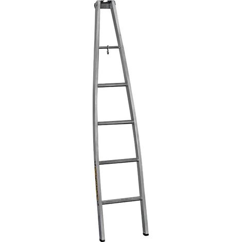 ECHELLE CENTAURE ( POINTE ) SPECIALE VITRE EN ALUMINIUM 2M65 - 415101
