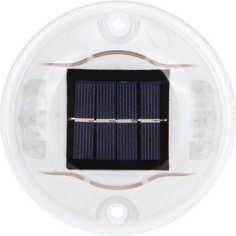 Lampe solaire à LED ronde IP68, étanche, à Induction, pour jardin, paysage, allée, allée (1/5)