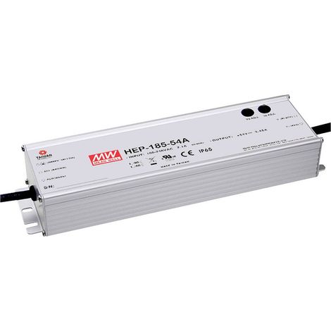 Mean Well HEP-185-24A Bloc d'alimentation industriel 24 V/DC 7.8 A 185 W