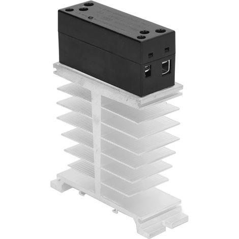 Relais statique SSR 120A, commande 3-32VDC, sortie 24-480VAC, équipement électrique BERM, commutateur à semi-conducteurs. (1/5)