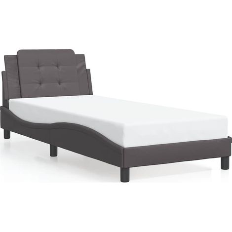 Maison Exclusive - Giroletto senza Materasso Zadar Crema 80x200 cm in Similpelle (1/5)