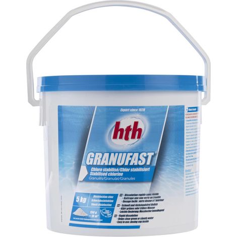 Chlore choc stabilisé 5kg - Hth - C800654H1 (1/4)