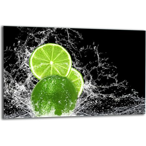 PLAQUE DE PROTECTION EN VERRE POUR CUISINIÈRE 80x52 FRUIT (1/5)