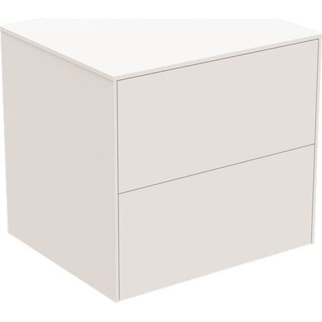 IDEAL STANDARD T4321Y1 Meuble bas WT Conca, 2 tiroirs (1/2)