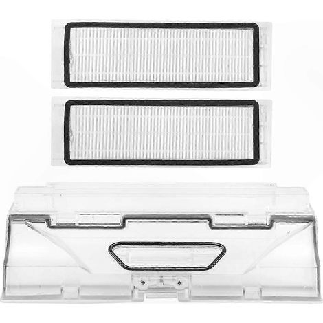 Ersatz-Staubbehälter für Roborock S5 Max, S6 MaxV, S6 Pure und T7 Pro Saugroboter – Zubehör inklusive Filter (1/5)