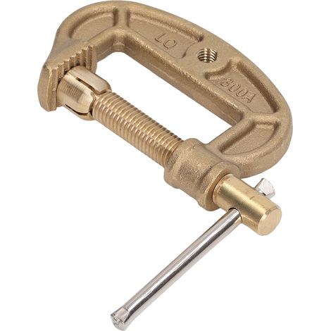 Pince de mise à la terre pour soudage en laiton, bonne conductivité électrique, anti-oxydation, style G, 300 A (1/5)