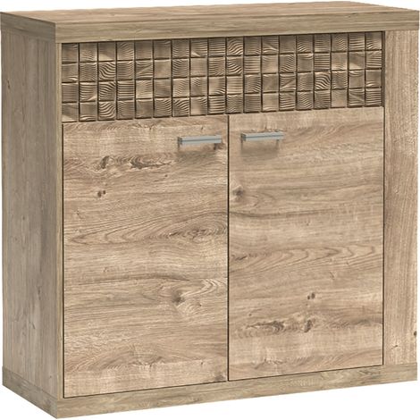 Wohnzimmer Anrichte, 102cm in Eiche NUSCO-161 (1/5)