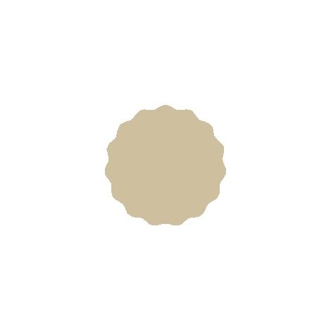 Etichette per vasetti da 5,5 cm per conserve, 48 pezzi, beige opaco (1/2)