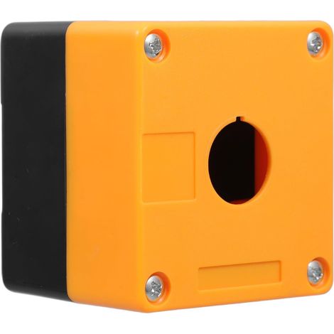 Boîtier de commande de l'interrupteur 22mm en plastique pour usage industriel intérieur avec installation facile (1/5)