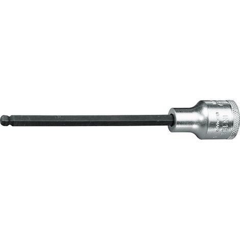 Gedore vaso de impacto IN 19 LK 1/2″ cabeza esférica hexagonal interior SW 14 mm - 1936328