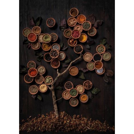Tableau sur verre synthétique arbre 65x97 cm - Impression sur Verre synthétique - Image HD  imprimée sur Verre synthétique - Tableau mural décoratif - Fabriqué en France (1/5)