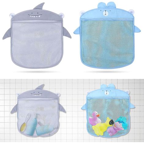2er-Set Althee Aufbewahrungsboxen für Kinder und Babys - Badezimmer-Aufbewahrungsboxen