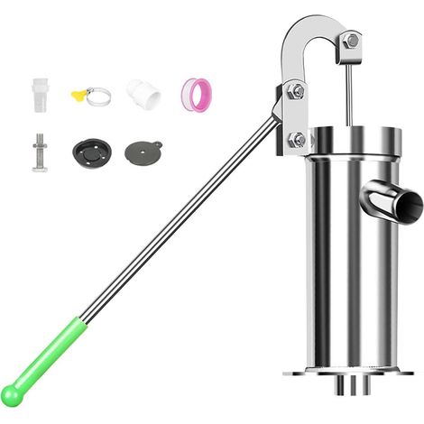 Hand Well Pump, Manual Pitcher Pump, Garden Water Lift Deep Well Hand Pump for Backyard Outdoor Home Farm Pond Lawn Garden Irrigation Cabin 46x21x8.8cm (1/5)