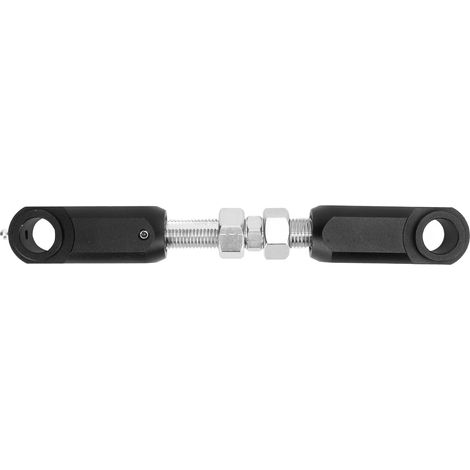 AKLOSIPY Kit di 3 pezzi per parte posteriore inferiore di ATV in alluminio, ricambio per YFM350 YFM660R YFM700 e (Nero) (1/5)