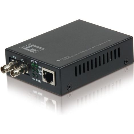 Hub Switch Ethernet Fast RJ45 LevelOne LO FVT-2002 con 1 porta RJ45 (1/3)