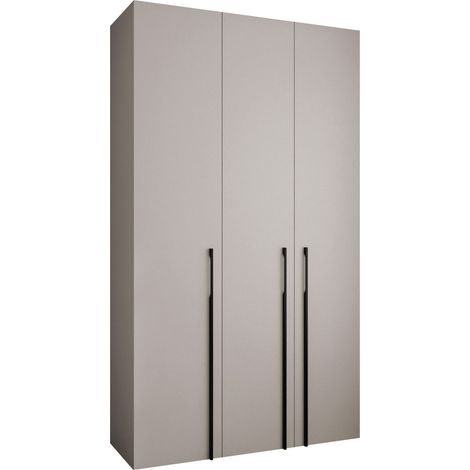 Armario Hartford 571, Cachemira, 246x140x52cm, Puertas de armario: Con bisagras, Número de estantes: 11