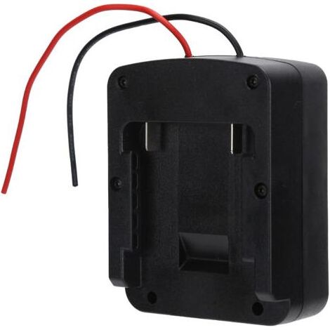 Adattatore per batteria-batteria al Litio Bosch 18V, adattatore di alimentazione, connettore di alimentazione, nero (1/5)