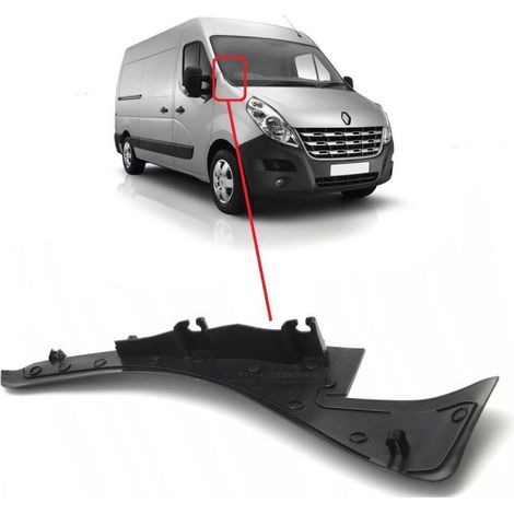 Panel de parabrisas para Renault Master, Opel Movano 2010+ Derecho 668100009R