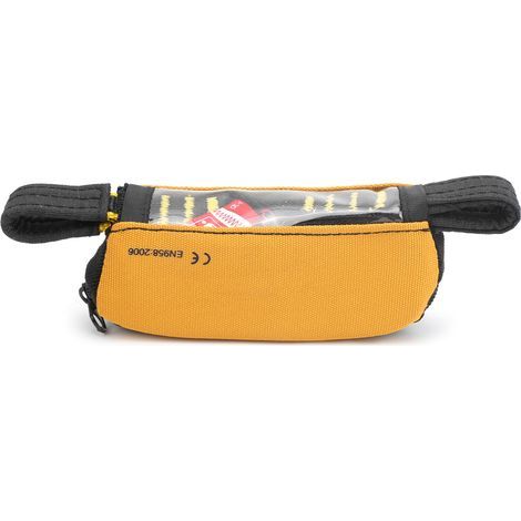 Sangle d'escalade élastique anti-chute avec absorption de choc, ceinture de sécurité pour via ferrata et alpinisme. (1/5)