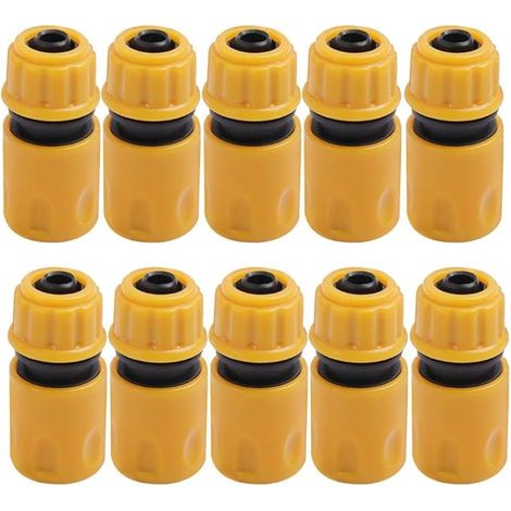 SHINING HOUSE10 pièces buses de tuyau d'arrosage, buses de tuyau d'arrosage, accessoires d'arrosage rapide de jardin en plastique, accessoires d'arrosage, buses d'arrosage, accessoires de tuyau, acces