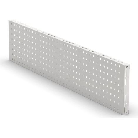 pannello foro quadro portautensili fami in acciaio grigio 143,8x4x30,4 cm (1/3)