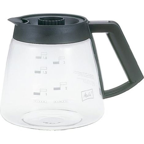 Melitta Glaskanne 1,8l Schwarz KA-G M 180 (1/3)