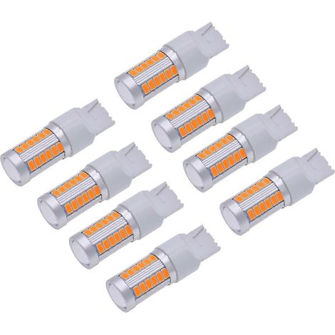 7440,t20 Ampoules LED 900 Lumens Super lumineux clignotants feu stop arrêt feu de stationnement sauvegarde Reve (1/3)