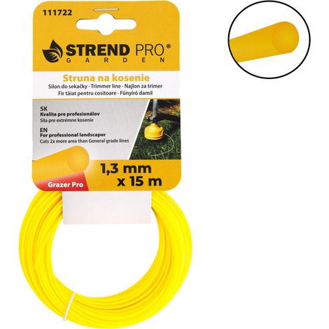Trimmerfaden Grazer Pro 1,3 mm, L-15 m, rund