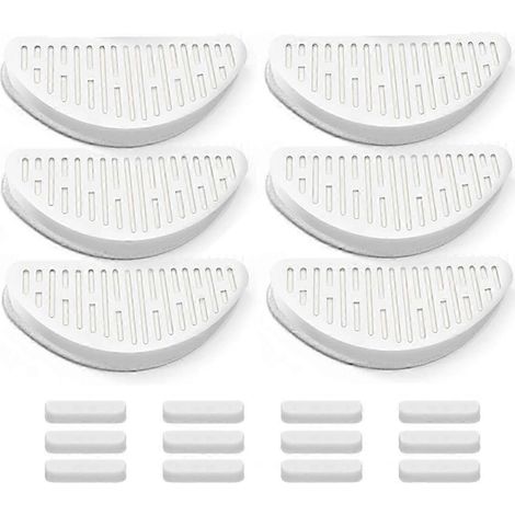 Lot de 6 filtres pour fontaine à eau pour chat et lot de 12 éponges de rechange pour Uahpet