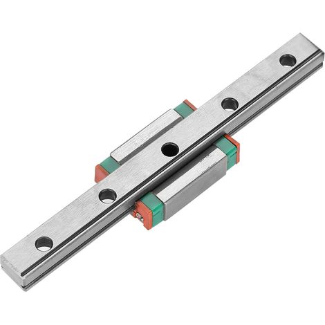 1 bloc coulissant miniature LML9B pour rail de guidage linéaire de 9 mm de largeur (100 mm) (1/5)