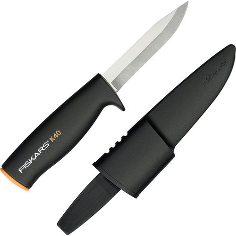 COLTELLO MULTIUSO lama 10 cm  - FISKARS