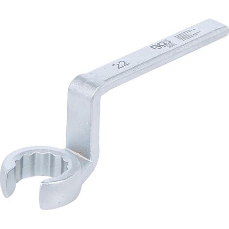 1 - Clé à œil - Sonde Lambda - Acier Chrome-vanadium - Ouverte 22 mm - Pour tube de rallonge - Usage automobile (1/5)