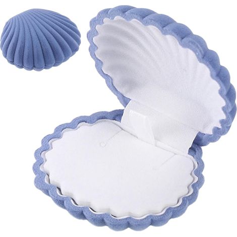 Organizzatore per gioielli a forma di conchiglia – Porta orecchini (1/5)