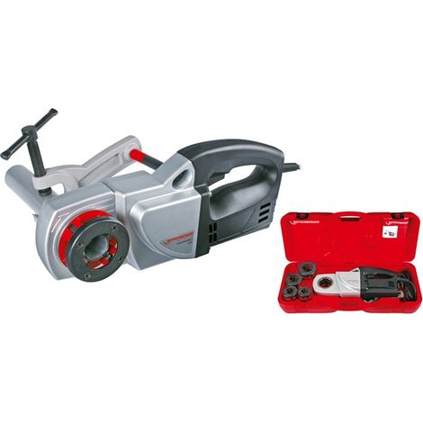 ROTHENBERGER SUPERTRONIC 1250-Set, Macho de roscar BSPT 1/2-1.1/4", 230V - 71450