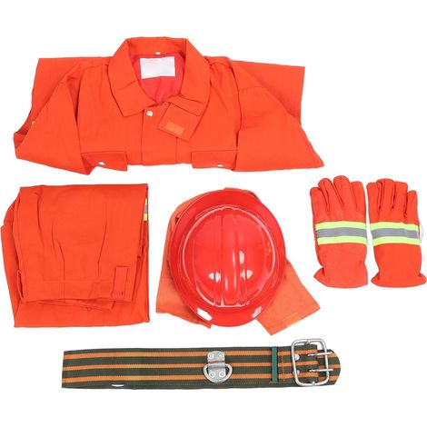 Costume Ignifuge 97 Type Réfléchissant Ignifuge Isolation Thermique Combinaison de Travail M Résistant à la Chaleur Essentiel CostumeFlame Retardant CoverallFlame Retardant (1/5)