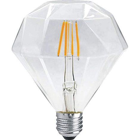 Ampoule Edison Vintage E27 220V 40W - Lampe à Incandescence Filament Diamant G95 - Blanc Chaud (2700-3000K) (1/5)
